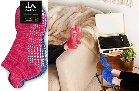 LA Active Calcetines Antideslizantes Unisex Deporte LA Active Calcetines Antideslizantes Unisex Deporte