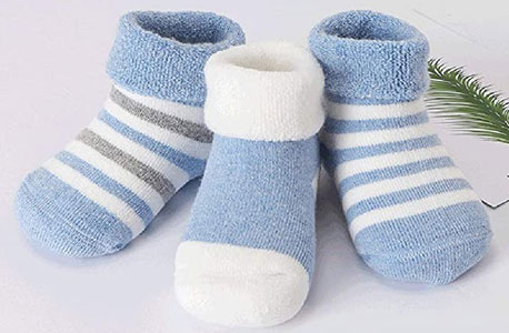 Wazi Calcetines Infantiles 12 Pares de Calcetines de algodón para bebés Wazi Calcetines Infantiles 12 Pares de Calcetines de algodón para bebés