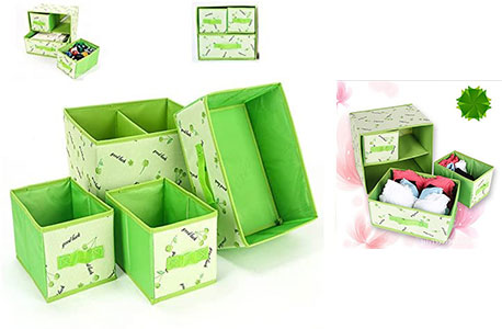 Oxford caja de almacenamiento de ropa interior y calcetines Oxford caja de almacenamiento de ropa interior y calcetines